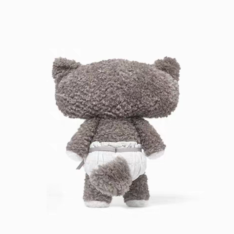 Weighted Stuffed Small Dewa Wolf