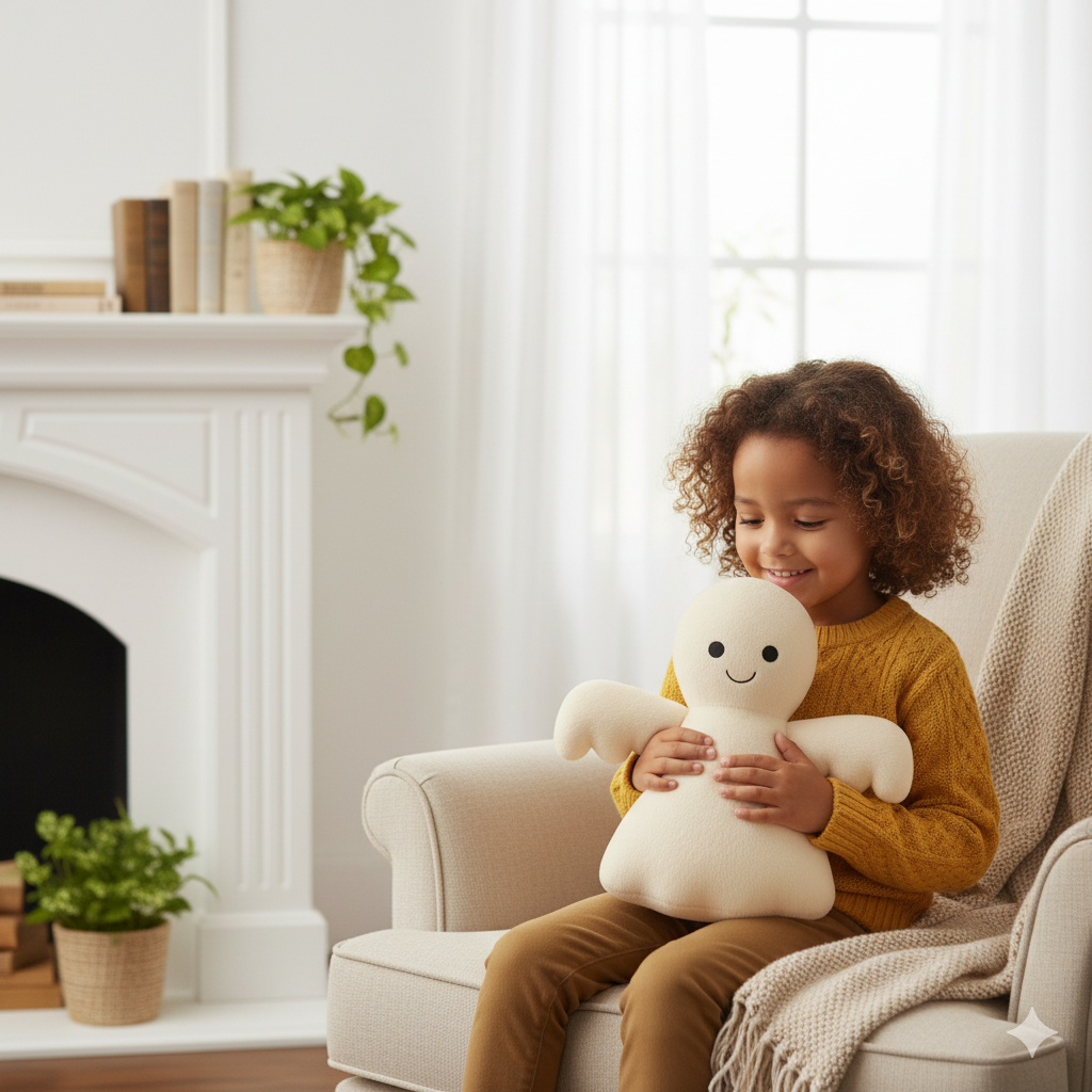 Weighted Stuffed Mysterious Ghost Plush