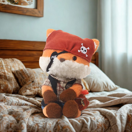 Weighted Stuffed Pirate Fox