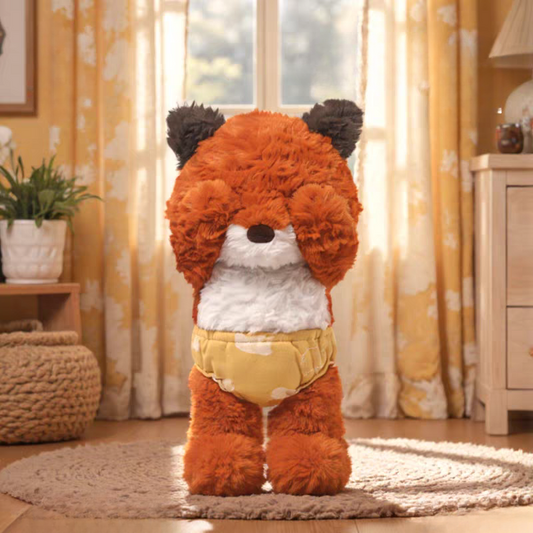 Weighted Stuffed Shy Fox