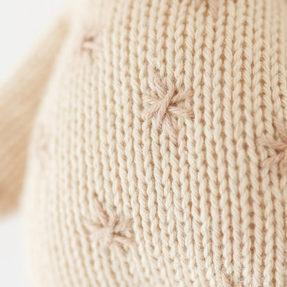 Hand-Knit Stuffed Baby Giraffe