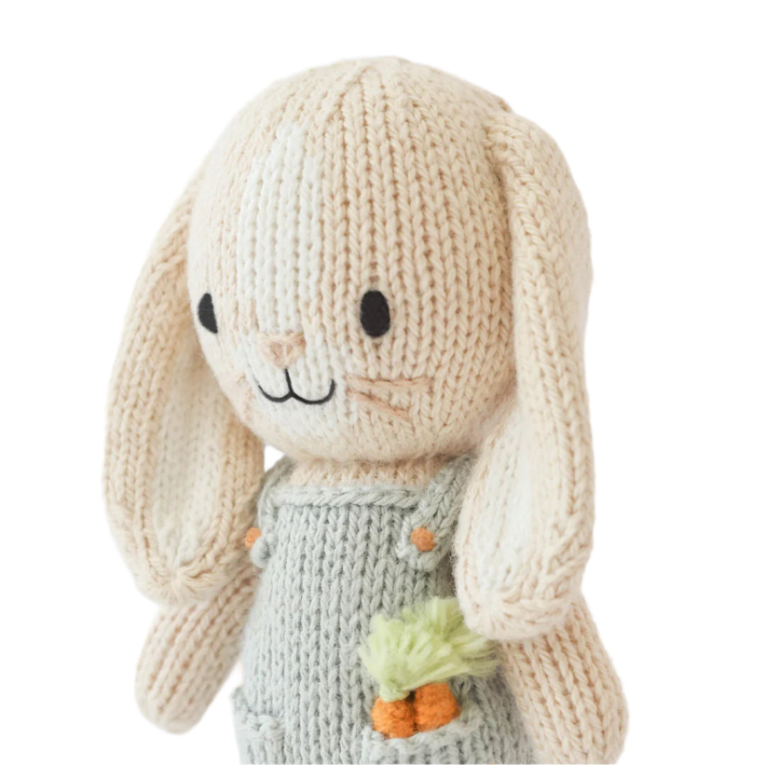 Hand-Knit Stuffed Tiny Henry