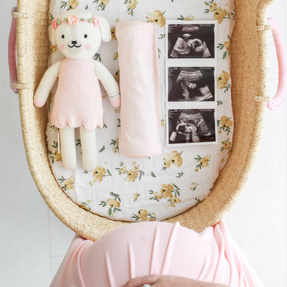 Hand-Knit Stuffed Charlotte  the Dog