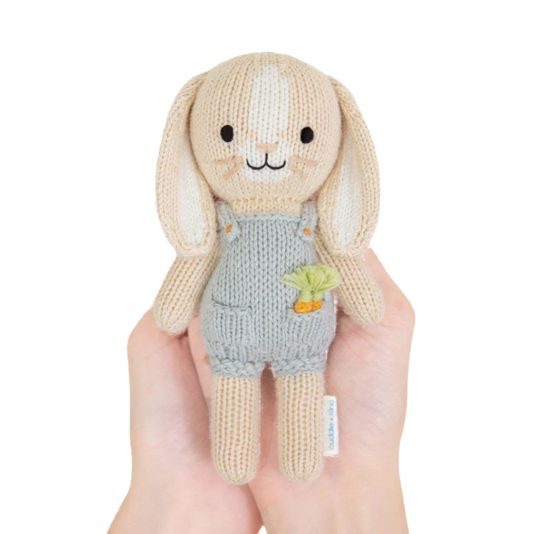 Hand-Knit Stuffed Tiny Henry