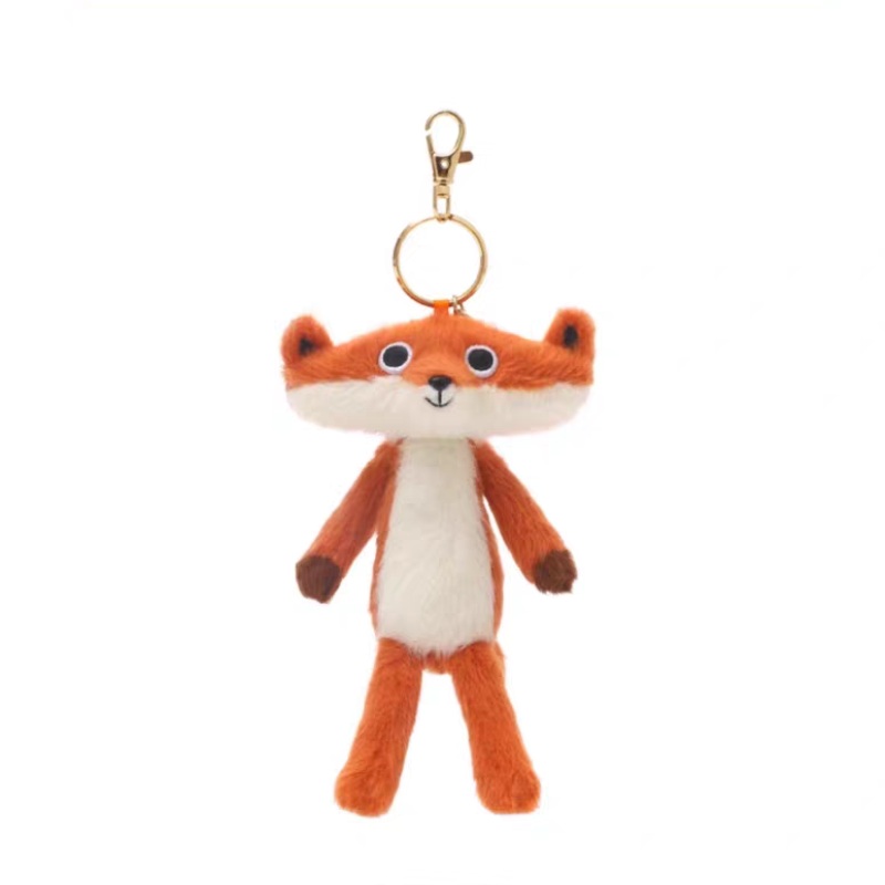 Weighted Stuffed Deva the Fox Charm