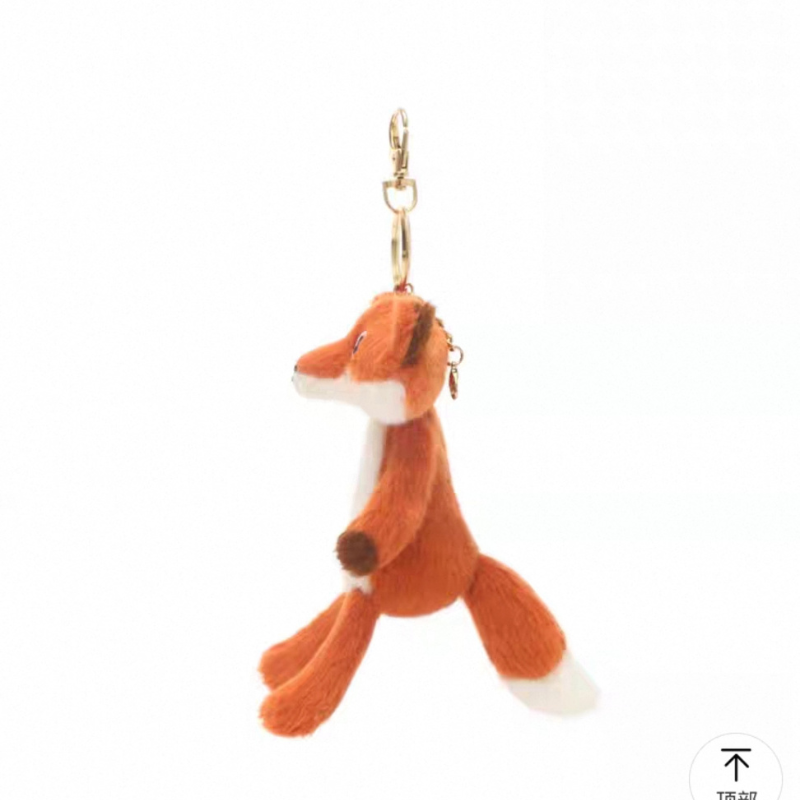 Weighted Stuffed Deva the Fox Charm