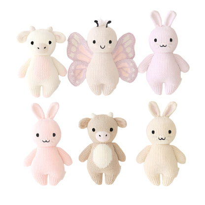 Hand-Knit Stuffed  Baby Butterfly