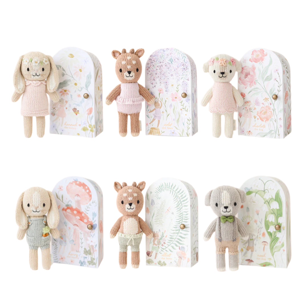 Hand-Knit Stuffed Tiny Henry