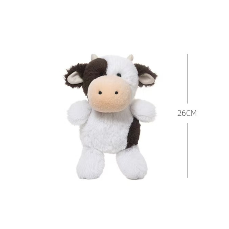 Weighted Stuffed Luna the Cow Plush