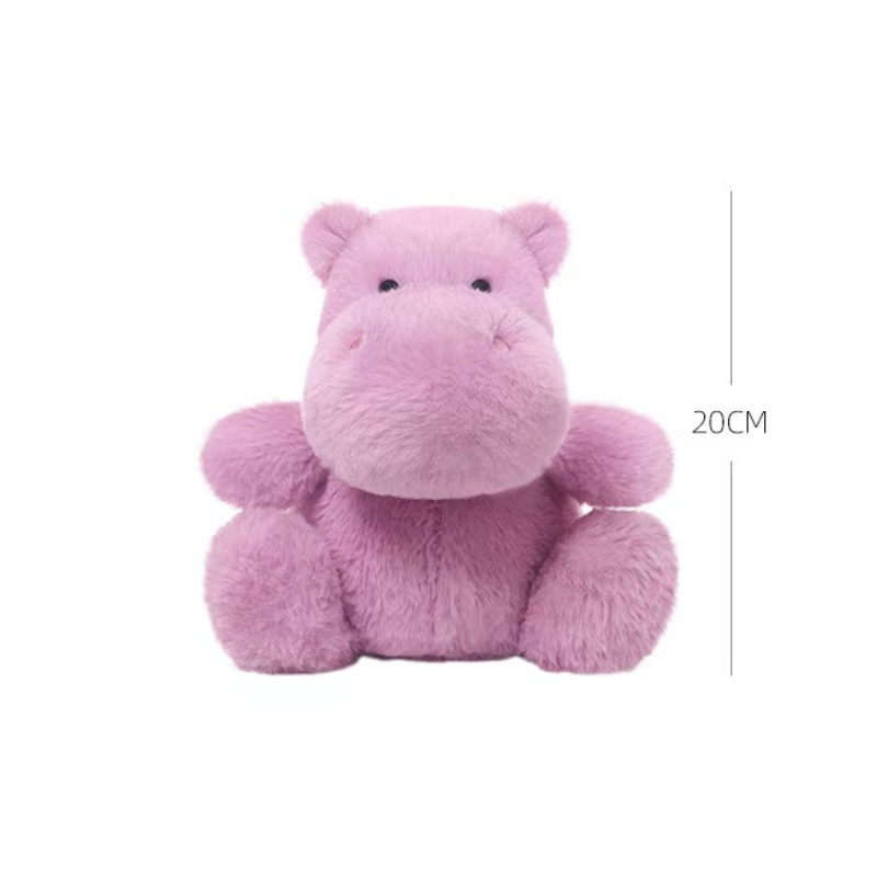 Weighted Stuffed Nori the Hippo Plush