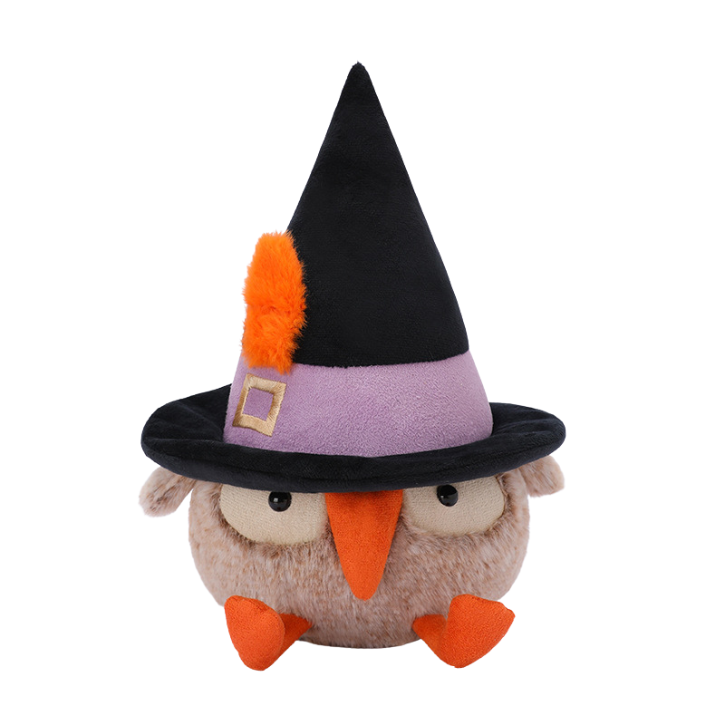 Weighted Stuffed Wizard Owl Plush
