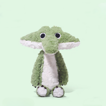 Weighted Stuffed Smiley Crocodile