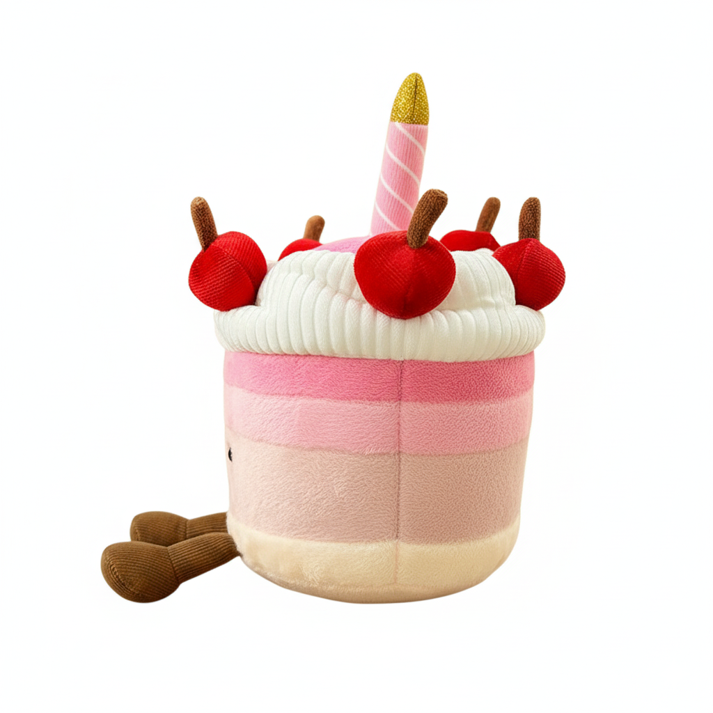 Weighted Stuffed Pink Cake