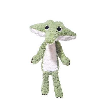 Weighted Stuffed Smiley Crocodile