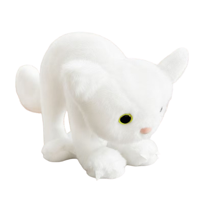 Weighted Stuffed Scared Cat Plush