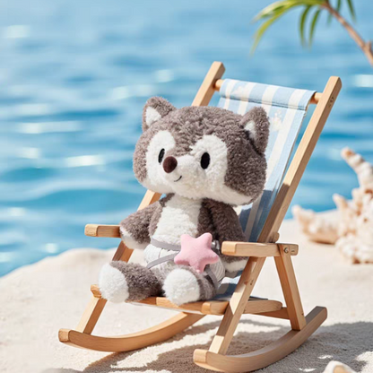 Weighted Stuffed Small Dewa Wolf