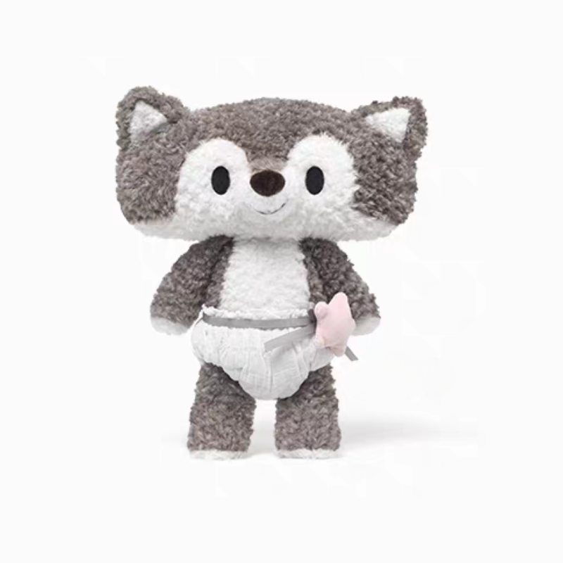 Weighted Stuffed Small Dewa Wolf