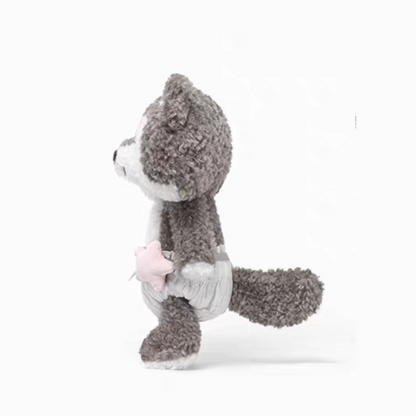 Weighted Stuffed Small Dewa Wolf