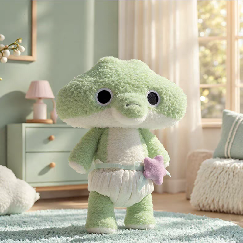 Weighted Stuffed Small Dewa Crocodile