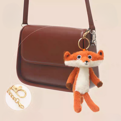 Weighted Stuffed Deva the Fox Charm