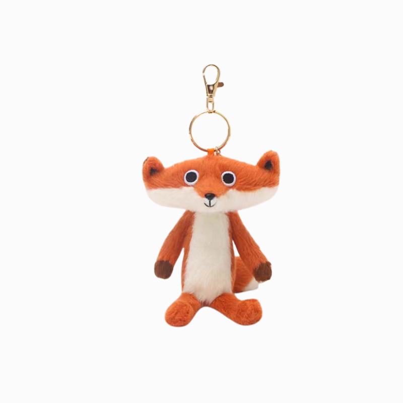 Weighted Stuffed Deva the Fox Charm