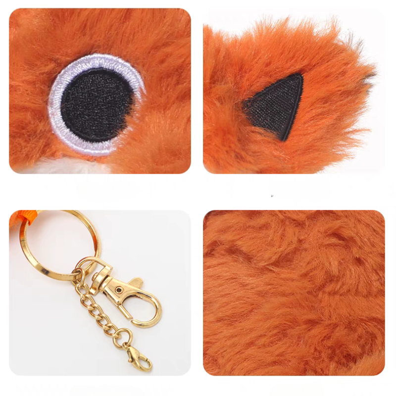 Weighted Stuffed Deva the Fox Charm