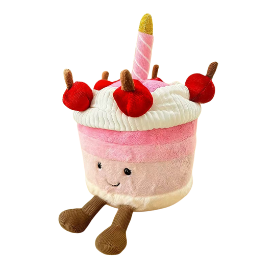 Weighted Stuffed Pink Cake