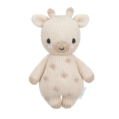 Hand-Knit Stuffed Baby Giraffe