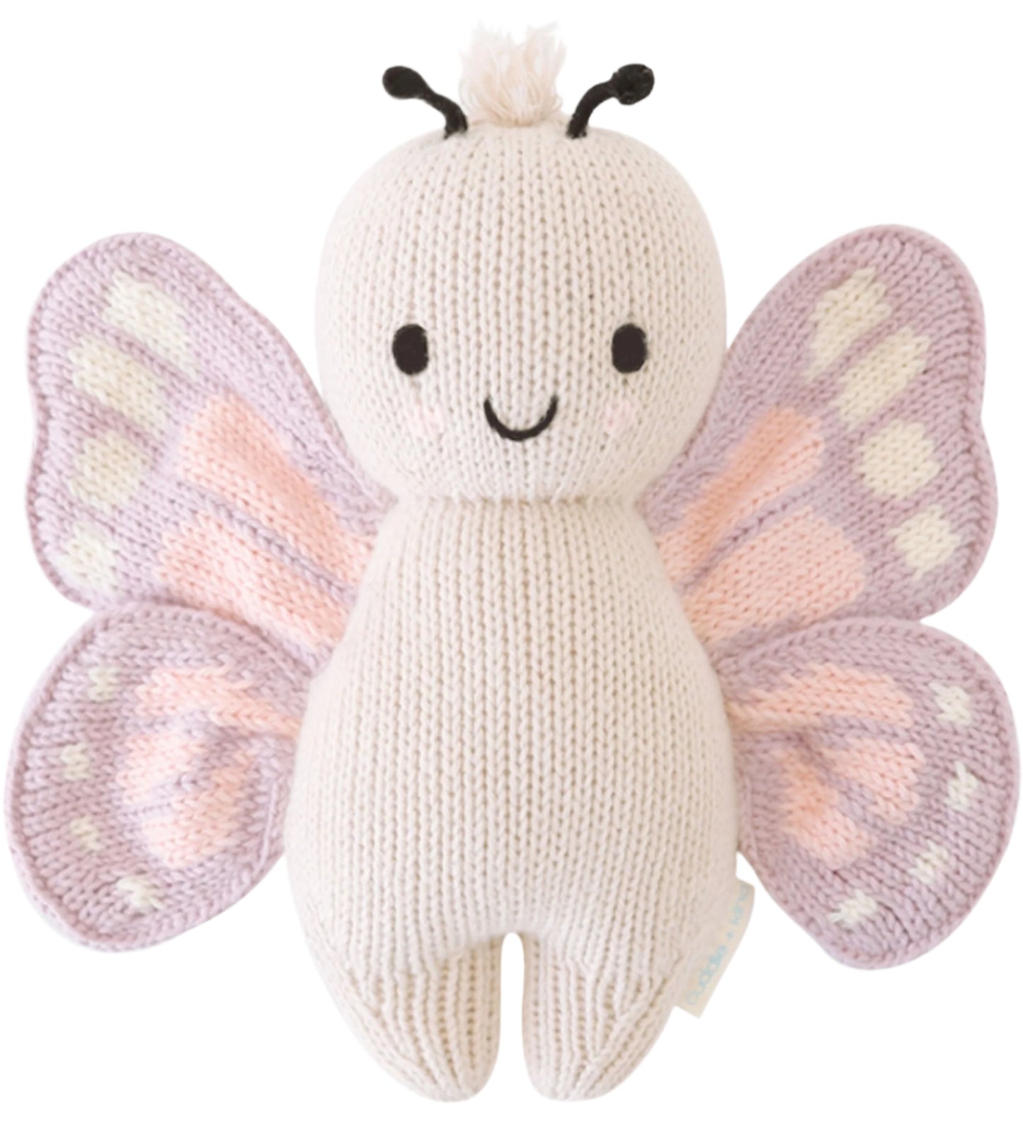 Hand-Knit Stuffed  Baby Butterfly