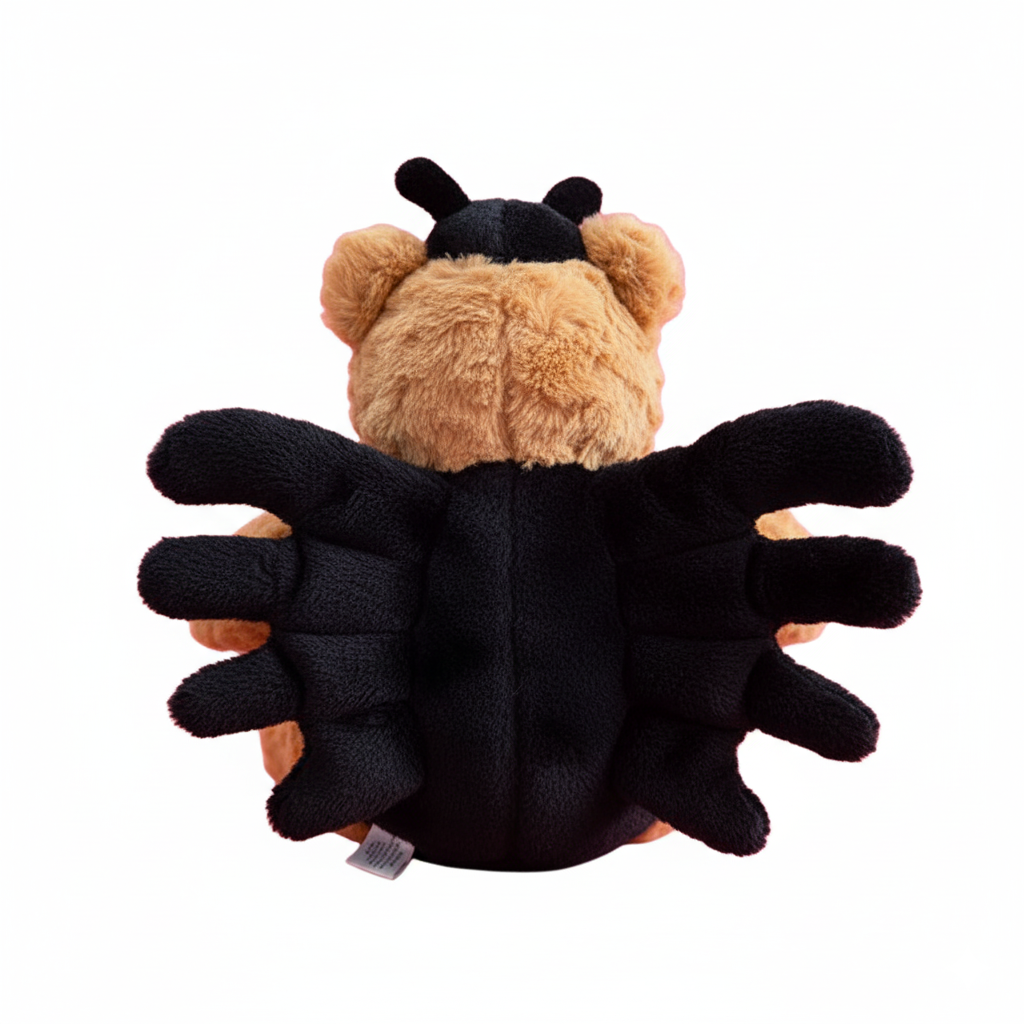 Weighted Stuffed Spider Bear Plush