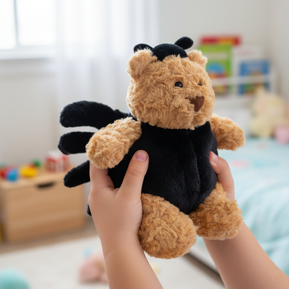 Weighted Stuffed Spider Bear Plush