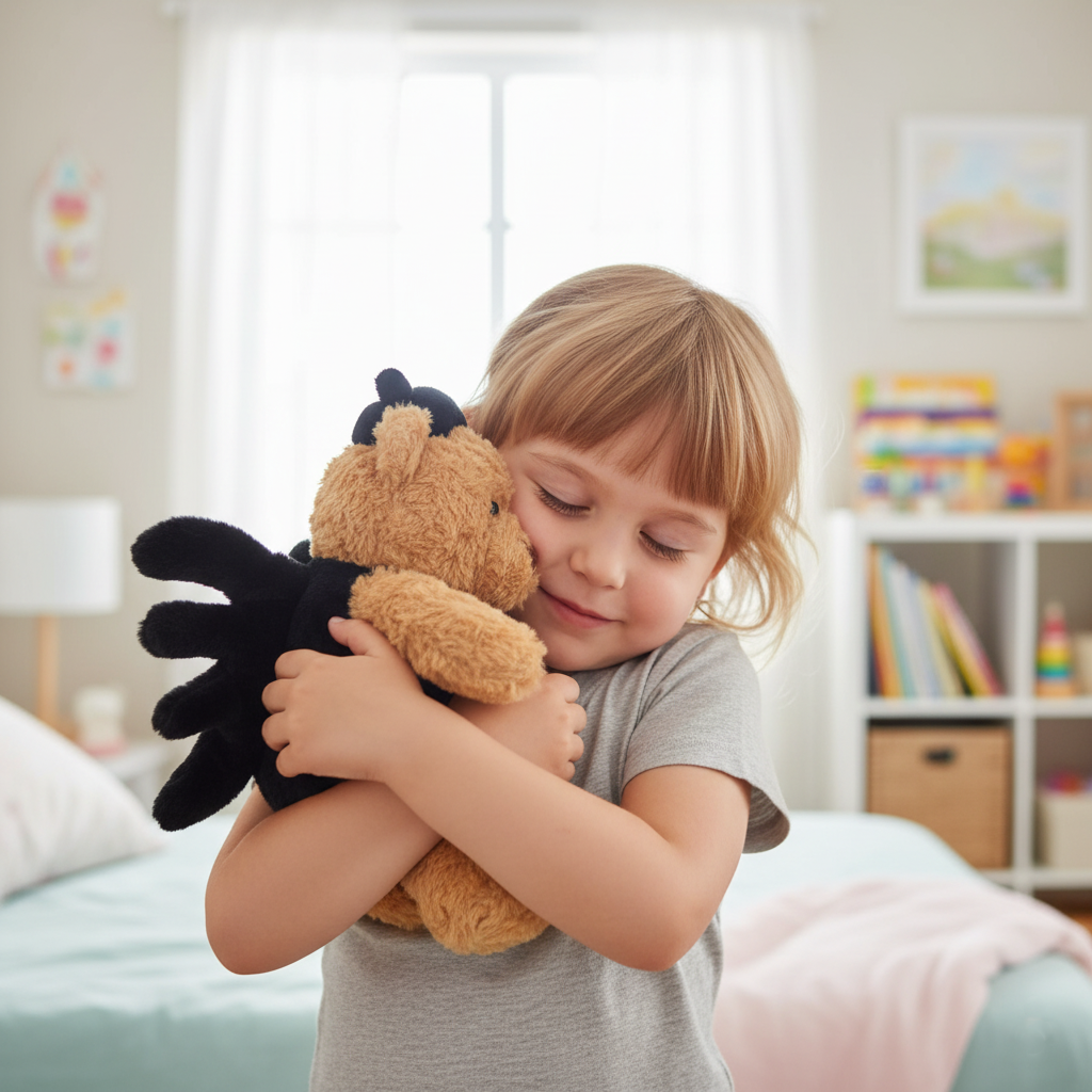 Weighted Stuffed Spider Bear Plush