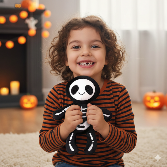 Weighted Stuffed Skeleton Plush