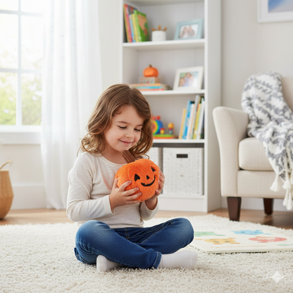 Weighted Stuffed Pumpkin Plush