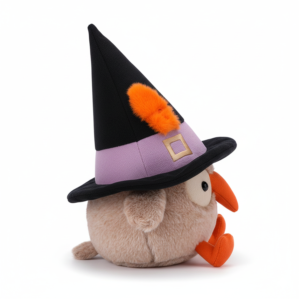 Weighted Stuffed Wizard Owl Plush