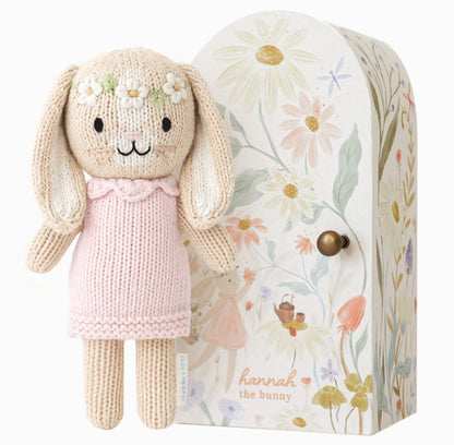 Hand-Knit Stuffed Tiny Hannah