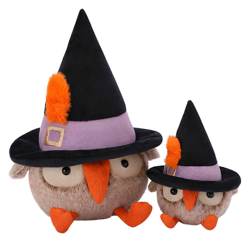 Weighted Stuffed Wizard Owl Plush