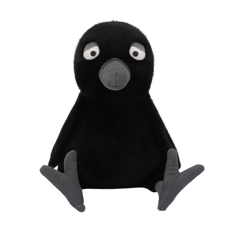 Weighted Stuffed Magic Crow Plush