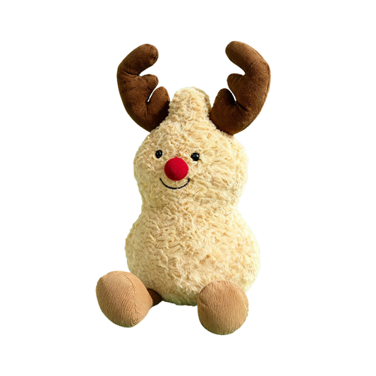 Weighted Stuffed Peanut Deer