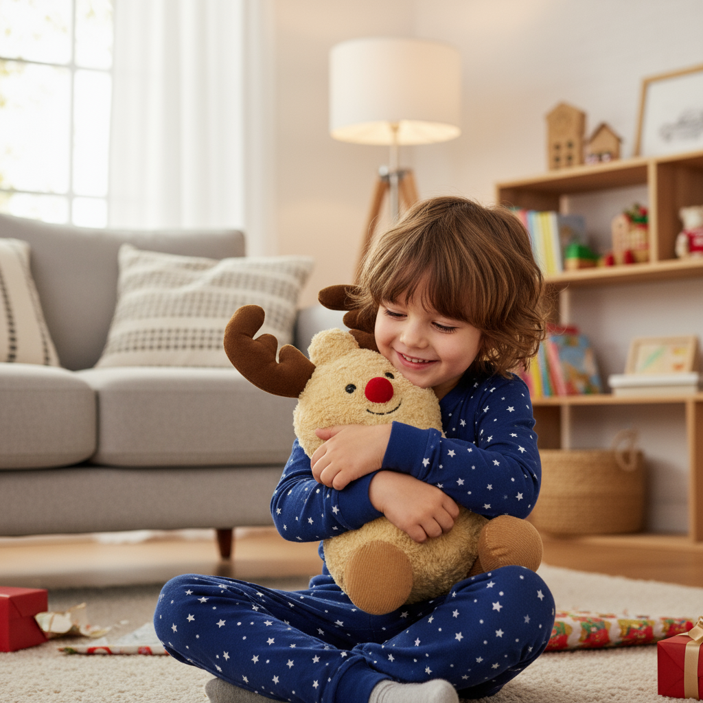 Weighted Stuffed Peanut Deer