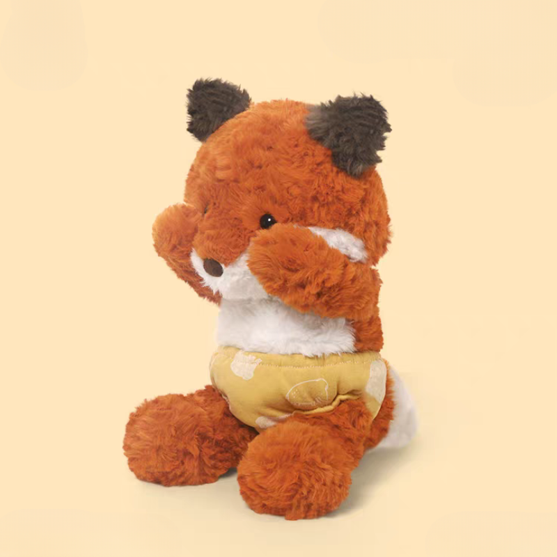 Weighted Stuffed Shy Fox