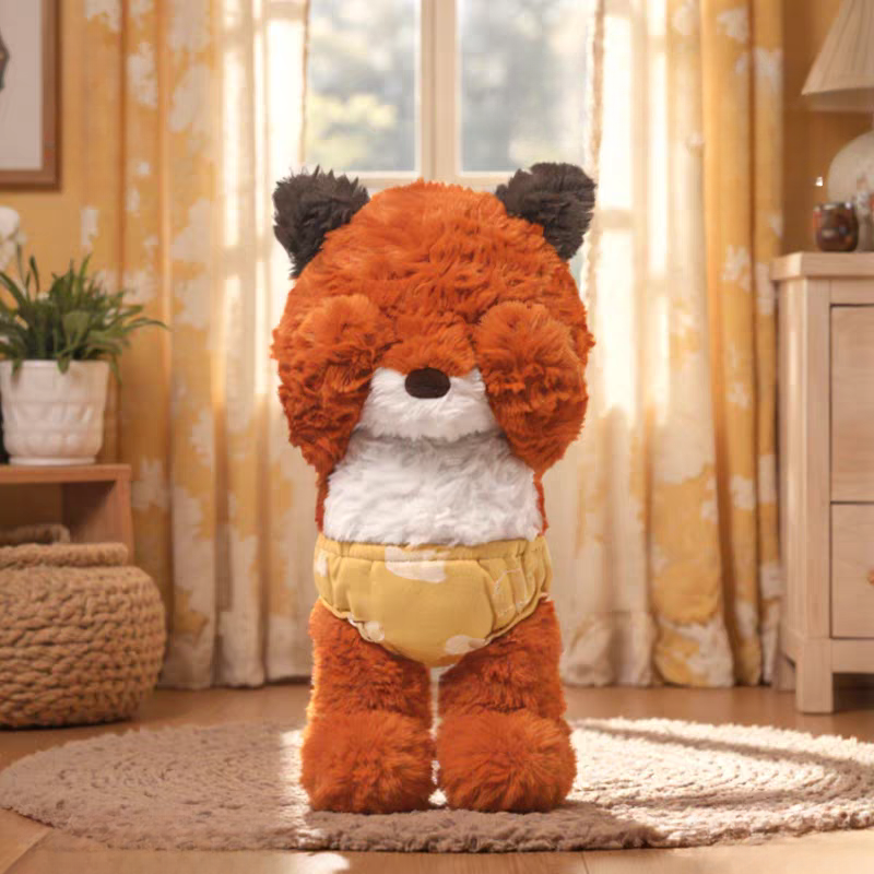 Weighted Stuffed Shy Fox