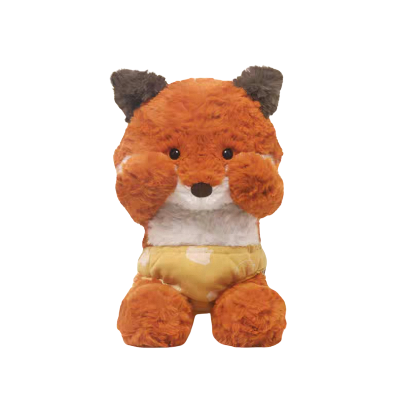 Weighted Stuffed Shy Fox