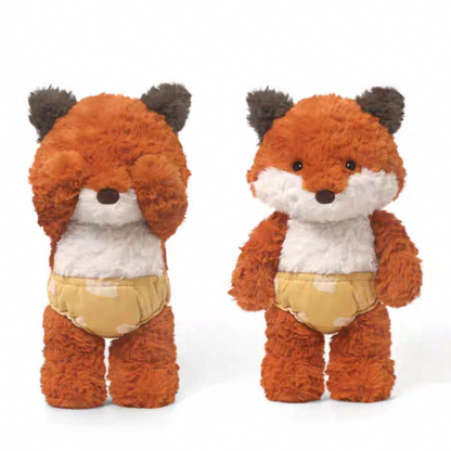 Weighted Stuffed Shy Fox