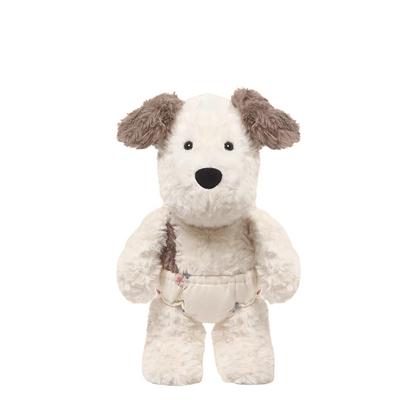 Weighted Stuffed Shy Puppy