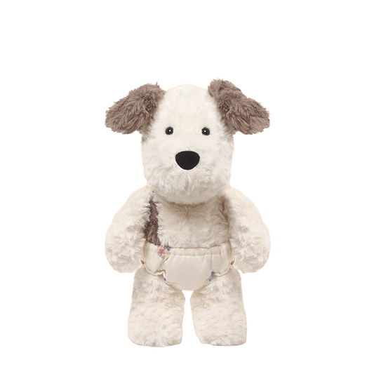 Weighted Stuffed Shy Puppy