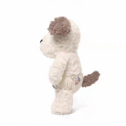 Weighted Stuffed Shy Puppy