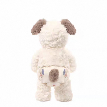 Weighted Stuffed Shy Puppy